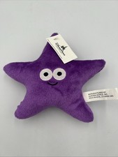 NWT Disney Parks 7  Purple Starfish Plush Aurora World Sealife Star 2016