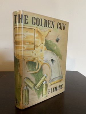 Rare Vintage The Golden Gun 007 Ian Fleming First Edition Second Impression1965