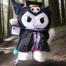 ADORABLE Sanrio Kuromi Graduation Plush MEDIUM