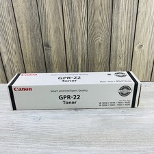 CANON GPR-22 BLACK TONER FOR IR-1018/1019/1021 FACTORY SEALED/Genuine