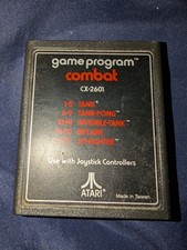 Combat [Etichetta Testo] - Atari 2600 - Gioco Azione Guerra Vintage anni 80