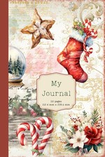 Journal: Festive Notebook, 6" x 9", 110 lined pages. Suitable for Adults, Teenag