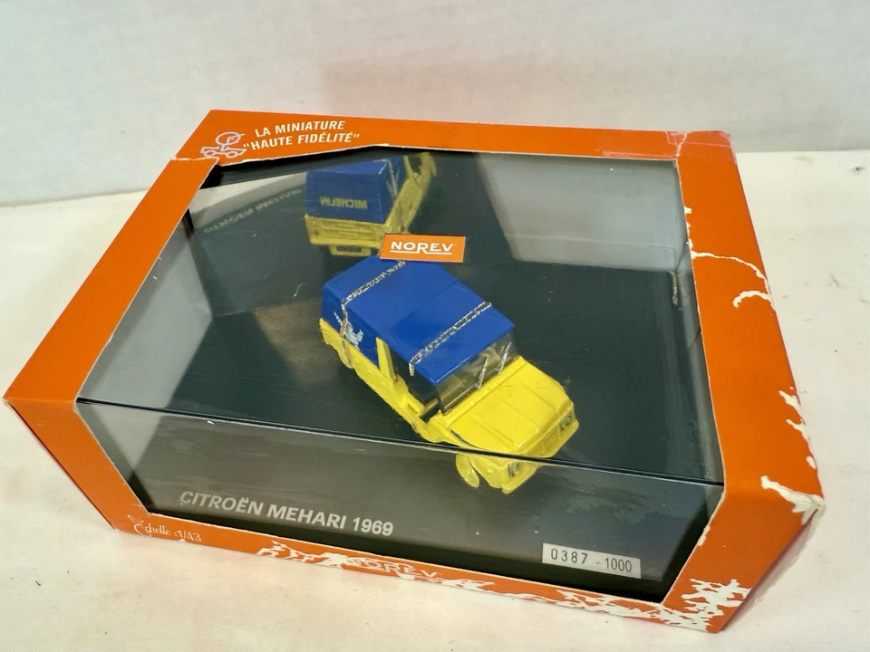 Bibendum NOREV Citroen Mehari 1969 Michelin Man Limited Mini Car *box damaged - Image 2 of 4