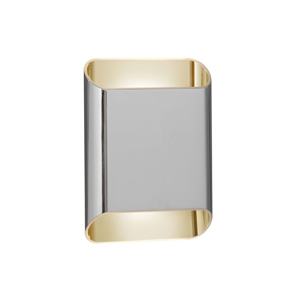 LED Wandleuchte Chrom Up Down B:14.5 Cm CCT 2200-3000 K IP54 Wandlampe Bad-image