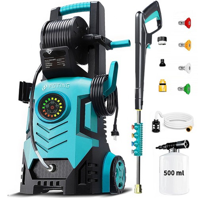 #ad FOTING 5000 PSI 2.3 3.6 GPM Adjustable Electric Pressure Washer with 4 Nozzles $169.99