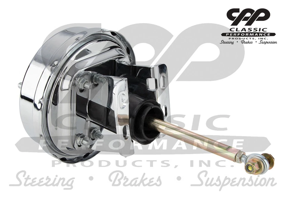 Хромированный усилитель тормозов 1958 64 Chevy Bel Air Impala Biscayne 8 дюймов - Изображение 3 из 4