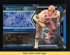 2019 Majestic Magnificent Signatures Holo Platinum 1/1 Bob Lilly Auto READ 1q7