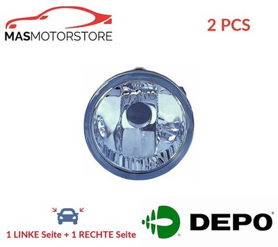 NEBELSCHEINWERFER PAAR SET DEPO 212-2038L-UE 2PCS I NEU OE QUALITÄT