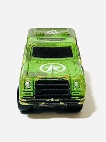 Vintage 1987 Galoob Micro Machines Military Chevy Blazer Camo Green '02