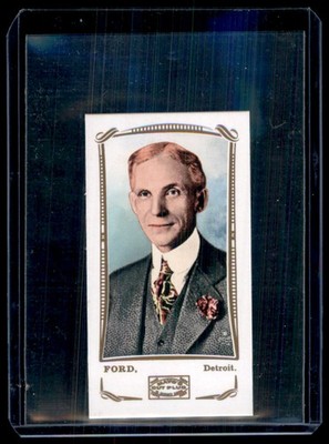 2009 Topps Mayo Celebrated Citizens Henry Ford #CC5