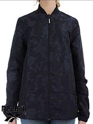 Reebok Damen LF Vector Trainingsjacke BJ9076 - Schwarz - Neu mit Etikett