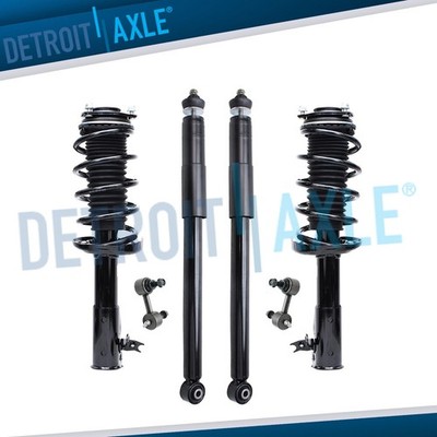 Front Struts Rear Shock Absorbers Sway Bars for 2006-2011 Honda Civic Acura CSX