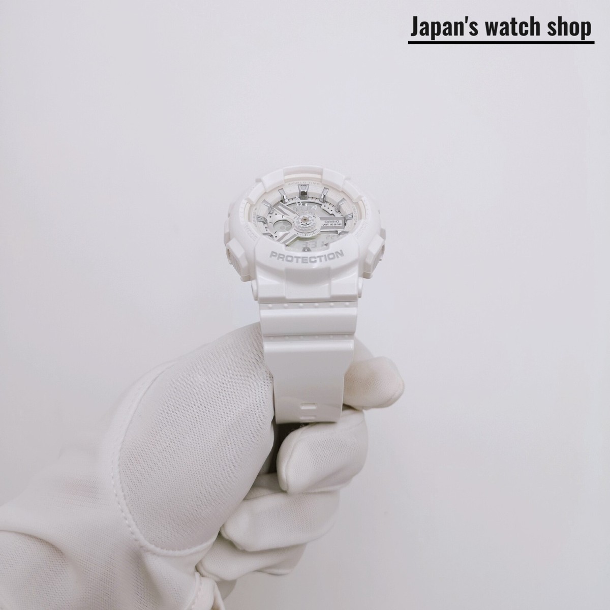 CASIO BABY-G BA-110X-7A3JF White Silver Analog Digital Women's