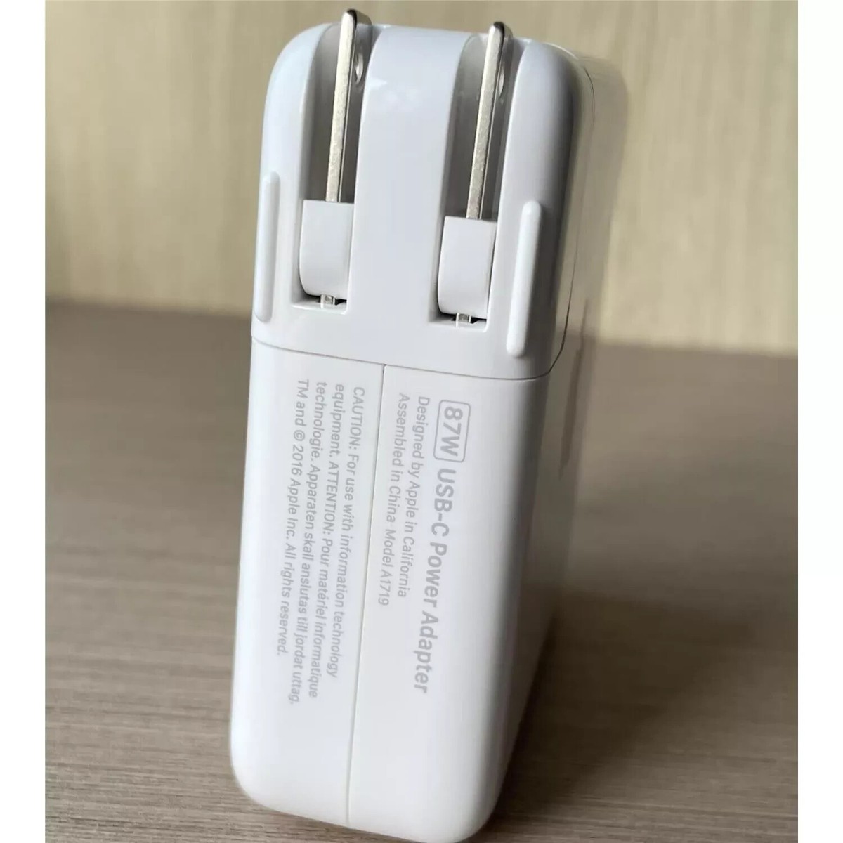 Genuine 87W USB-C Type-C Power Adapter Charger For Apple
