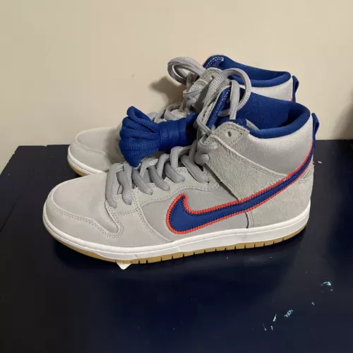 Men Size 7.5 - Nike Dunk High SB Rush Blue and Team Orange 2022