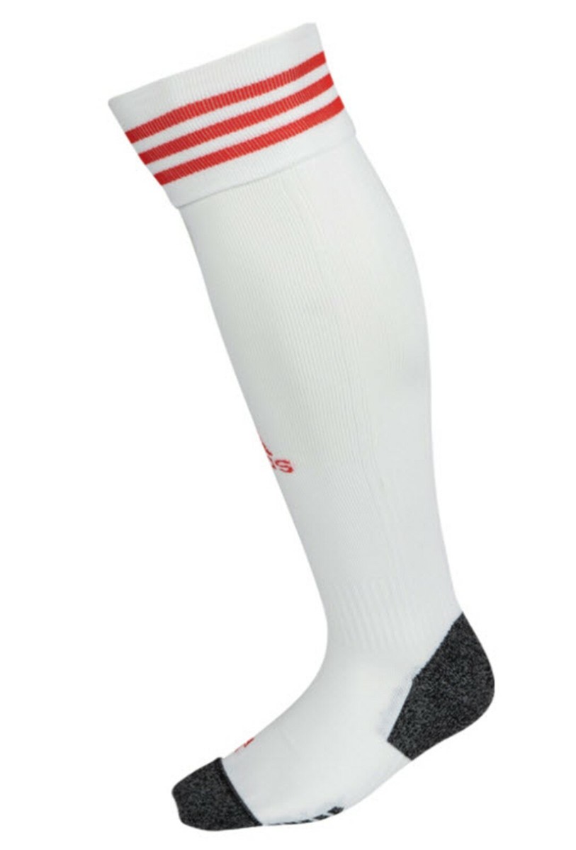Adidas Men Adi-Socks 21 1 Pairs Ankle White Red Soccer Football