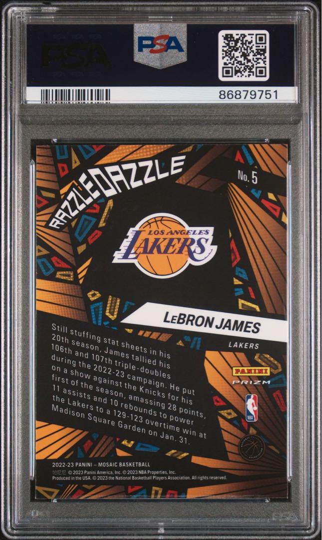 その他 PSA 10  Lebron  james PSA 10 LeBron James #12 2025 Topps NOW Basketball 50k Points