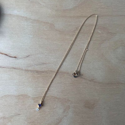 AHKAH] Takashimaya Limited Blue Sirius Way Noel Necklace From 