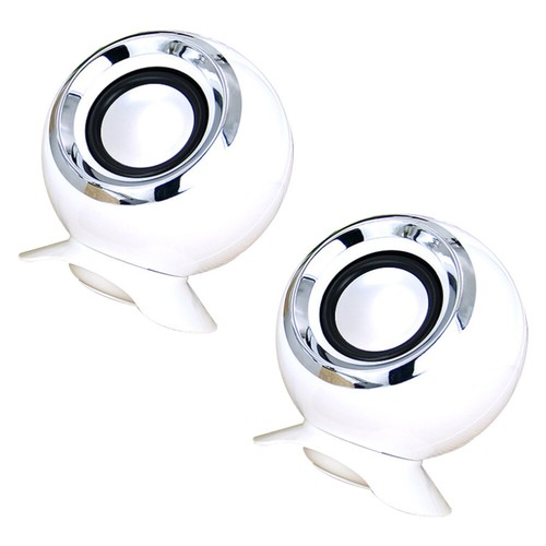 2 Pcs Mini-locuteur Bureau Haut-parleur USB D'ordinateur Conférencier À La Mode - Photo 9/12