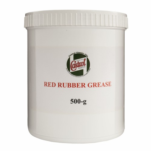 Castrol Red Rubber Grease For Hydraulic Brake & Clutch Components