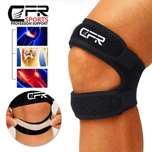 Knee Brace Support Patella Stabilizer Strap Arthritis Tendon Pain Wrap Running - Picture 3 of 18