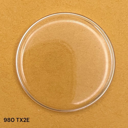 Orologio Originale Timex Cristallo 1964-1972 Cupola Rotondo 27,7 mm 980 TX2E #11