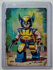 Wolverine Limited Edition Artist Signed "The Minifigure" Trading Card 5/10