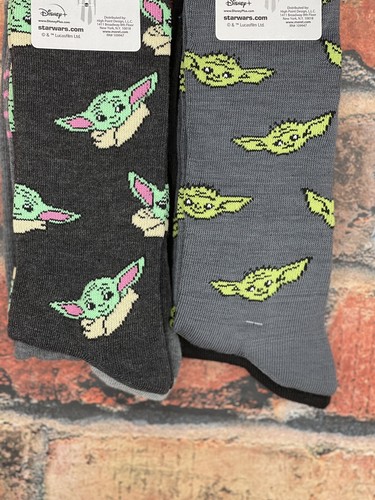 Disney Star Wars The Mandalorian Crew Socks Size 6-12 Unisex 4 Pairs - Picture 2 of 12