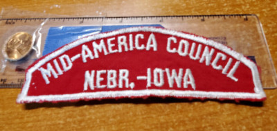BSA, Mid-America Council, NEBR - IOWA LSP Red & White