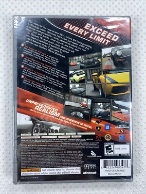 Project Gotham Racing 3 PGR 3 Platinum Hits (Xbox 360 2005) Brand