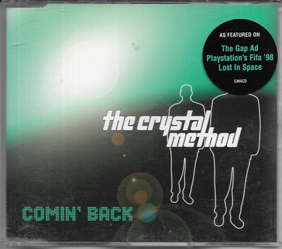 THE CRYSTAL METHOD -Comin' Back- 3 track CD Single