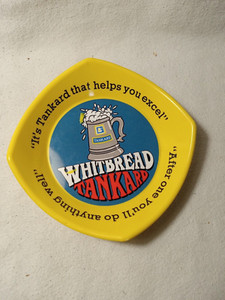 Whitbread Tankard Ashtray Ornamin 7571 Great Britain (b)