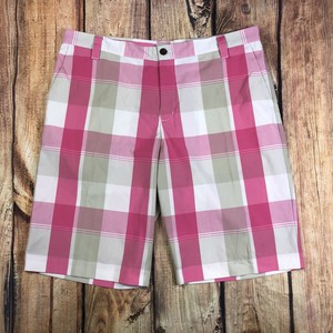 adidas plaid golf shorts