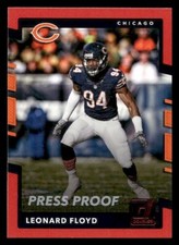 2017 Donruss #259 Leonard Floyd Red Chicago Bears
