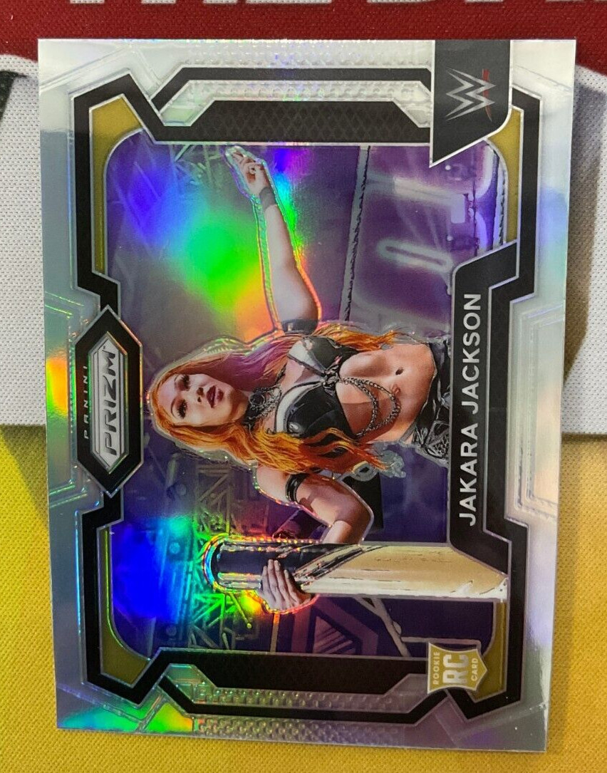 2024 Panini Prizm WWE #12 Jakara Jackson Rookie RC Silver Prizm