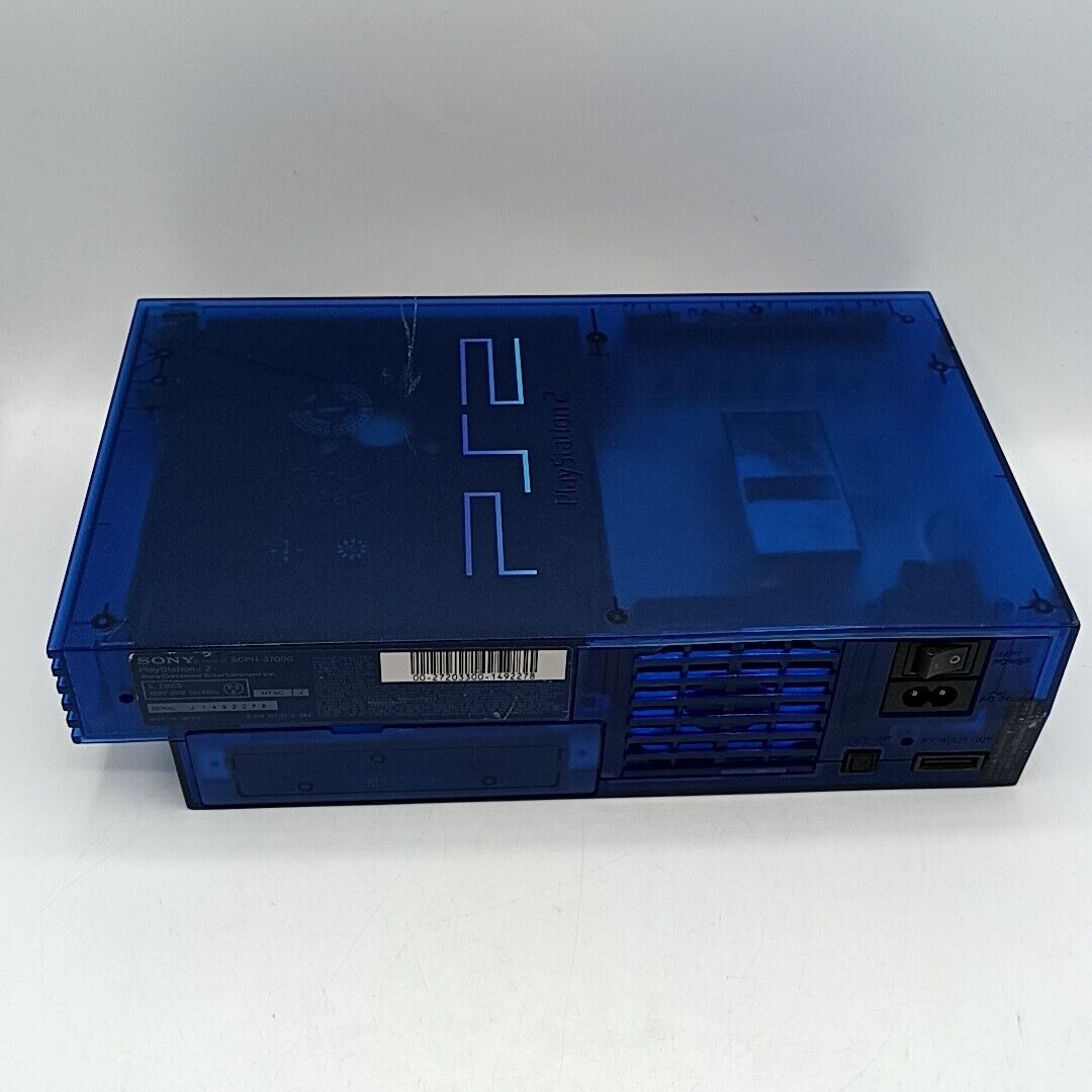 CONSOLE - PLAYSTATION 2 FAT OCEAN BLUE (JP VER.) (1)