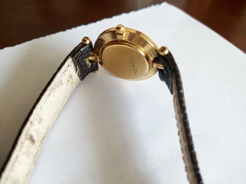 Vintage CHRISTIAN DIOR Paris Orologio watch quartz Lady - Foto 6 di 17