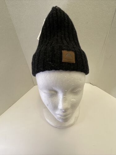 BURTON SNOWBOARD Winter Hat Cap TAFT Beanie SKI ONE SIZE -BRAND NEW - TRUE BLACK - Picture 1 of 6