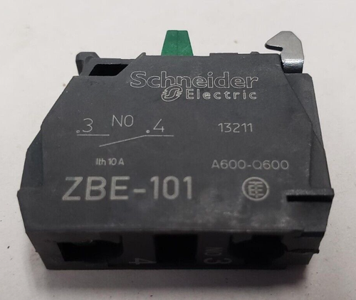 ZBE-101 CONTACT BLOCK ZBE101 used/old stock - Picture 2 of 2