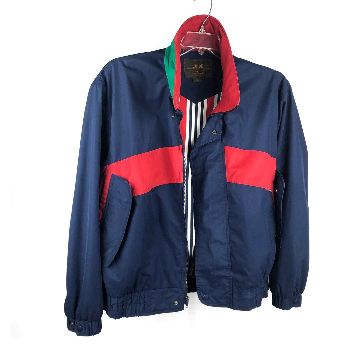 ジャケット WOOALONG Signature nylon wind breaker NAVY WL242WJP05UNAV $_12.JPG?set_id=880000500F