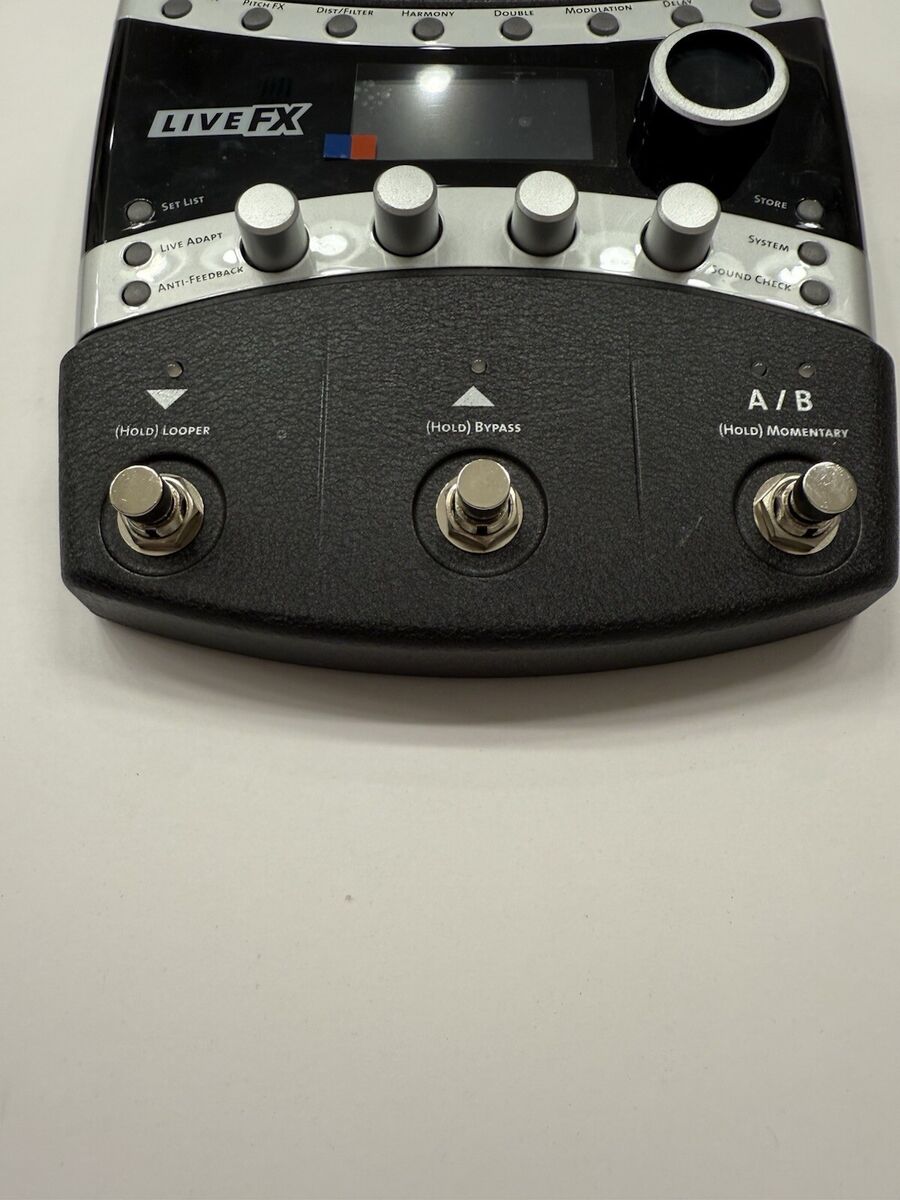 Digitech VLFX Vocalist Live FX Vocal Multi Effects Processor Digitech VLFX Vocalist Live FX Vocal Multi Effects Processor