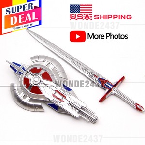 optimus prime sword and shield toy