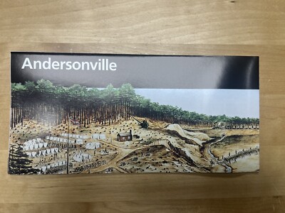 ANDERSONVILLE National Historic Site Georgia National Park Service Brochure Map