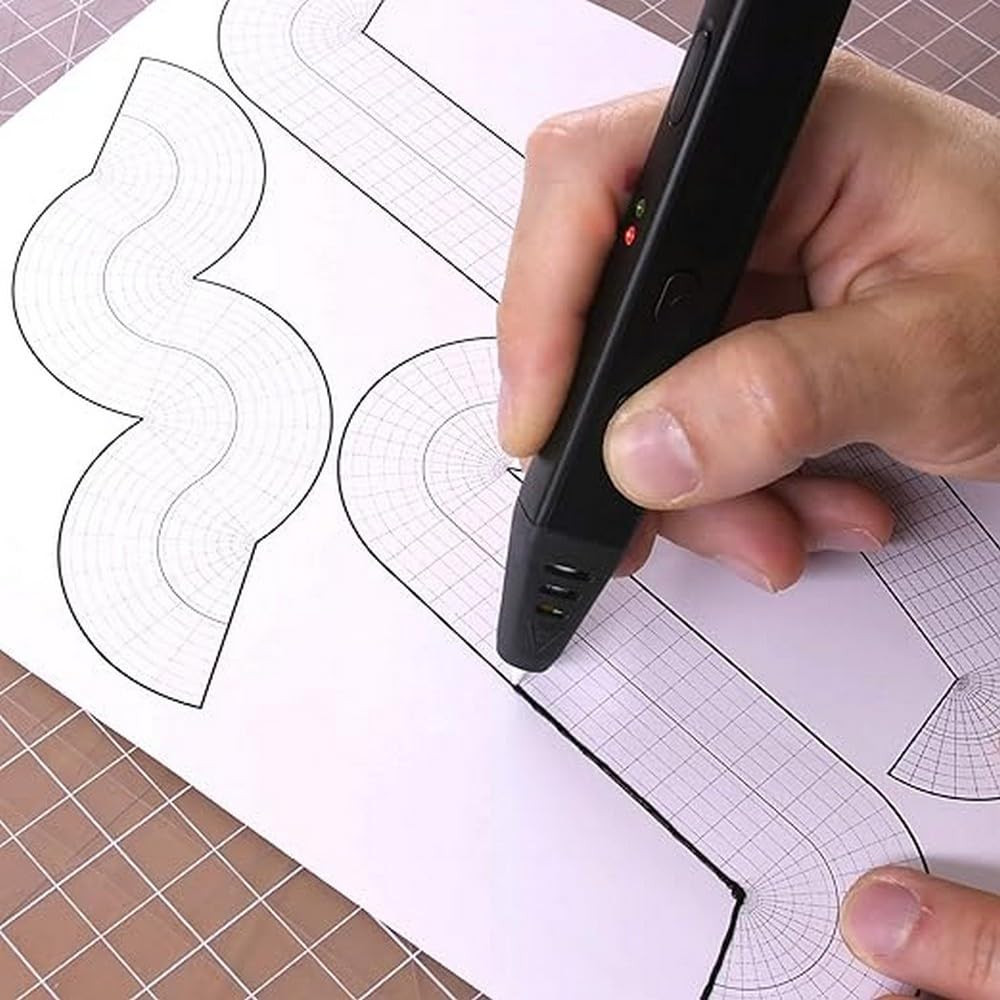 MYNT3D Super 3D Pen, 1.75Mm ABS and PLA Compatible 3D Printing Pen