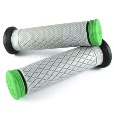 Quad Griffgummi Set ProTaper Tri Density ATV Grips Full Diamond Grün Hellgrau