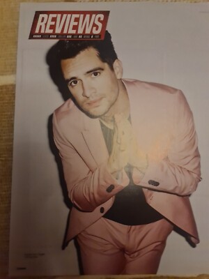 BRENDON URIE PANIC AT THE DISCO A4 POSTER KERRANG MAGAZINE UK 