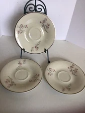 Theodore Haviland Prelude Set of 3  Saucers