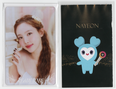 Twice Nayeon Clear Photocard + Ticket | Ready To Be in Japan Once