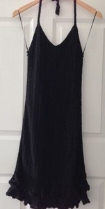 halter sweater dress