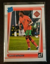 2021-22 Donruss Soccer NUNO MENDES Rated Rookie RC Base Card #192 Portugal. rookie card picture